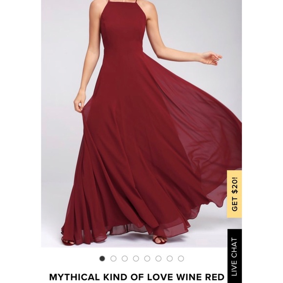 red maxi bridesmaid dresses